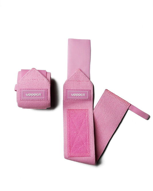 uppper wrist wraps pink